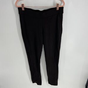 Not Your Daughter's Jean dark brown pull on elastic waist skinny legging women 6